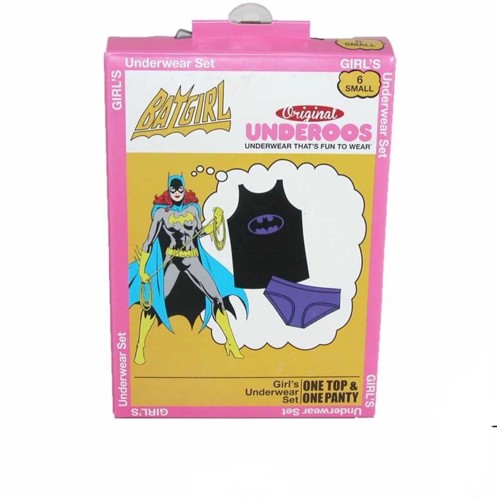 Underoos Batgirl’s sleepwear/underwear 2-piece set - Picture 2 of 6
